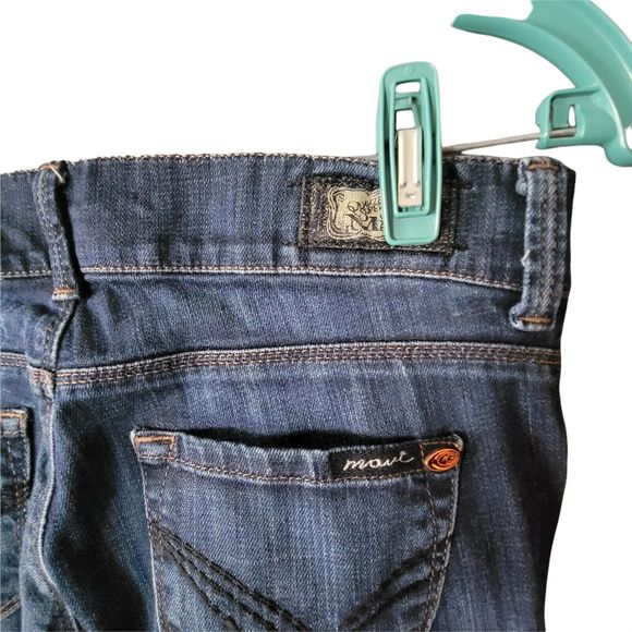 MAVI Kate Jeans  Blue Flare 27 Low Rise - Picture 9 of 9